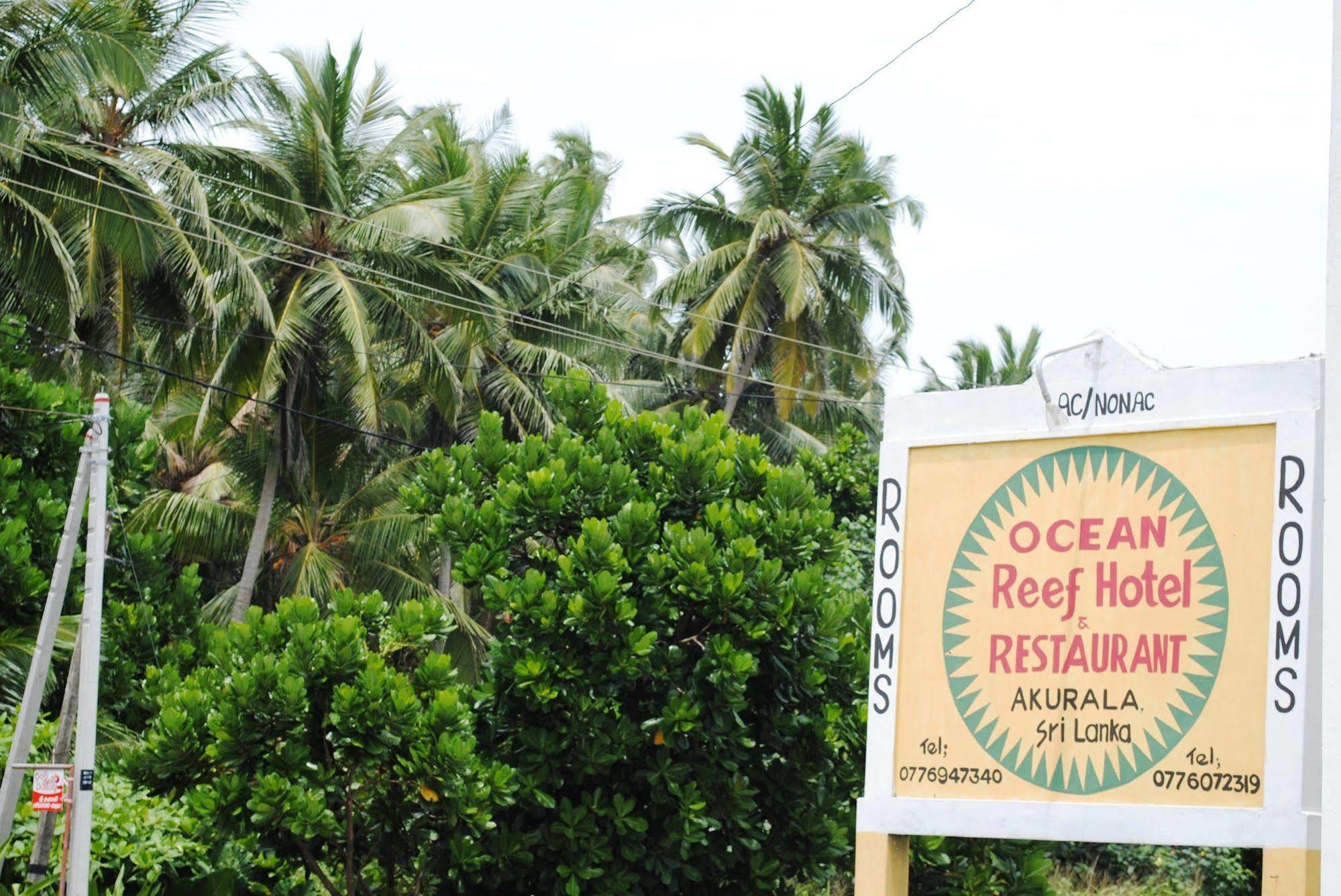 Ocean Reef Hotel Hikkaduwa Exteriör bild